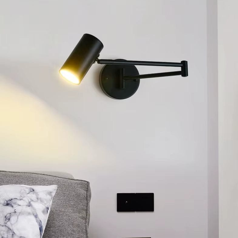 Verthara Folding LED Wall Light With Telescopic Design – Adjustable - Modern Nordic Style - Ideal For Bedroom - Living Room - Wall Mounted