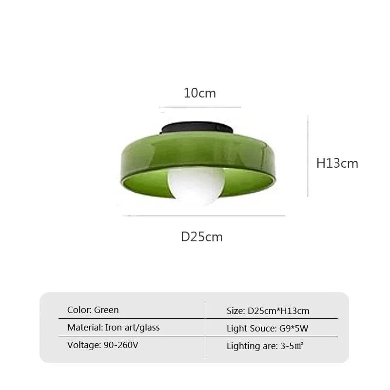 Verthara Glass Ceiling & Wall Lamps