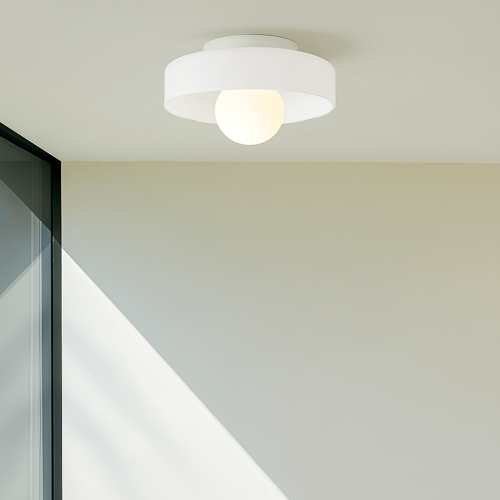 Verthara Glass Ceiling & Wall Lamps White / White light