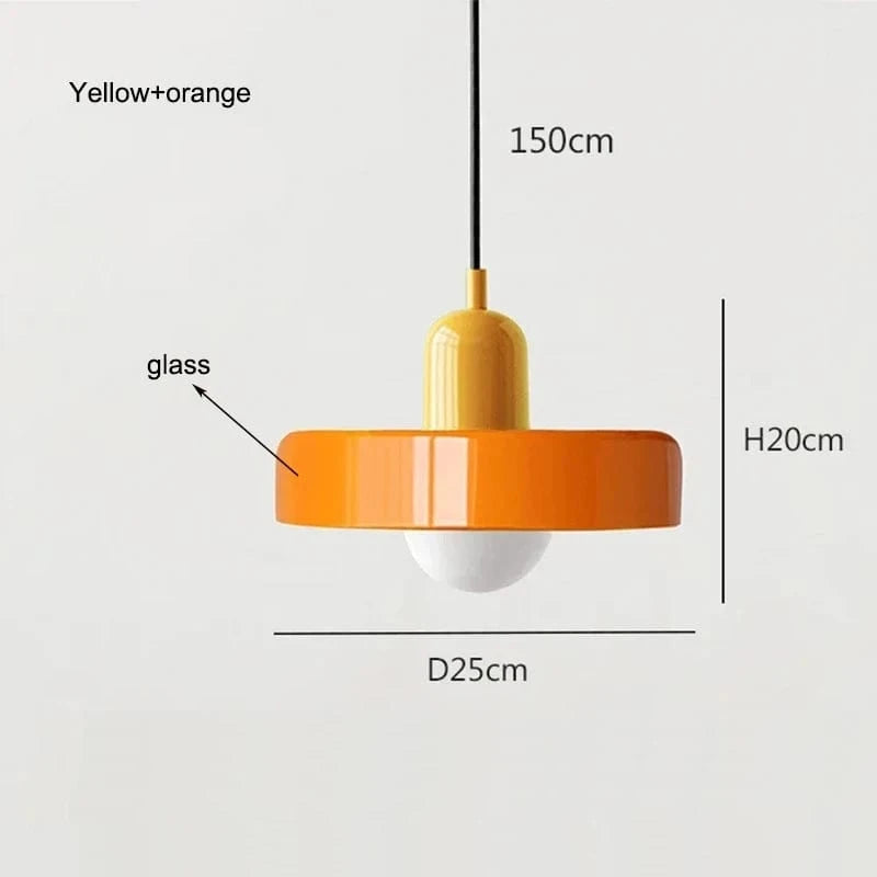 Verthara Glass Chandelier Pendant Light
