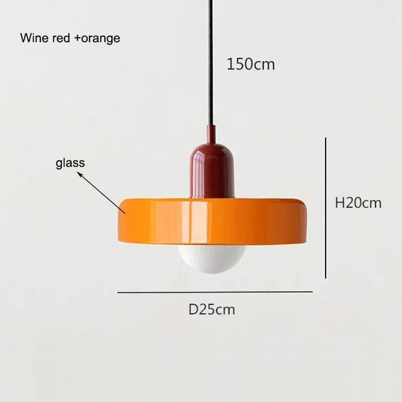 Verthara Glass Chandelier Pendant Light