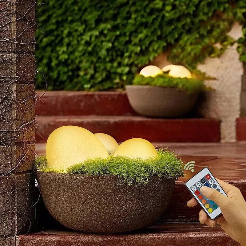 Verthara Glow Stone Garden Lights