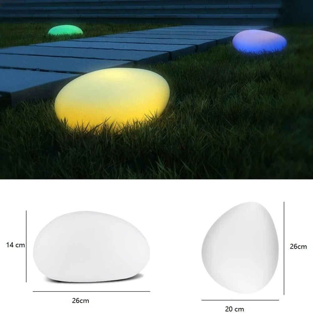 Verthara Glow Stone Garden Lights