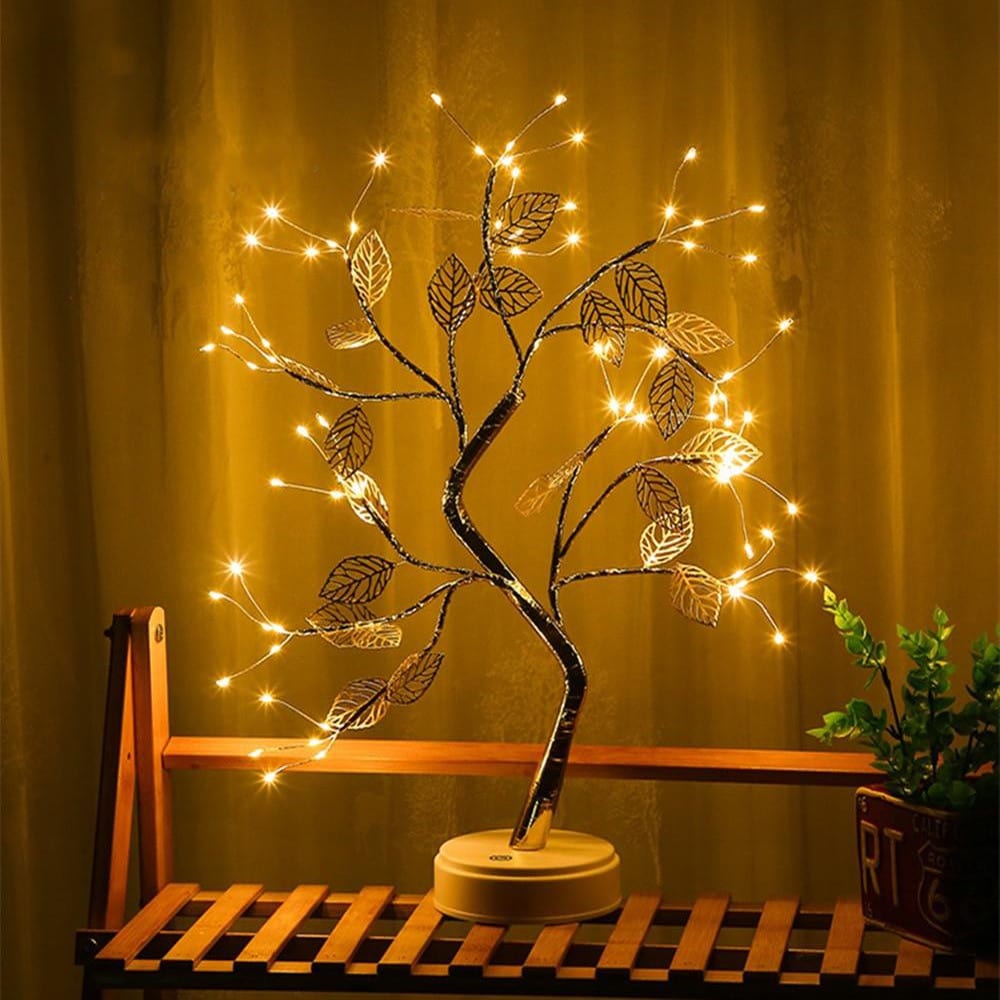 Verthara Golden Branch LED Table Lamp