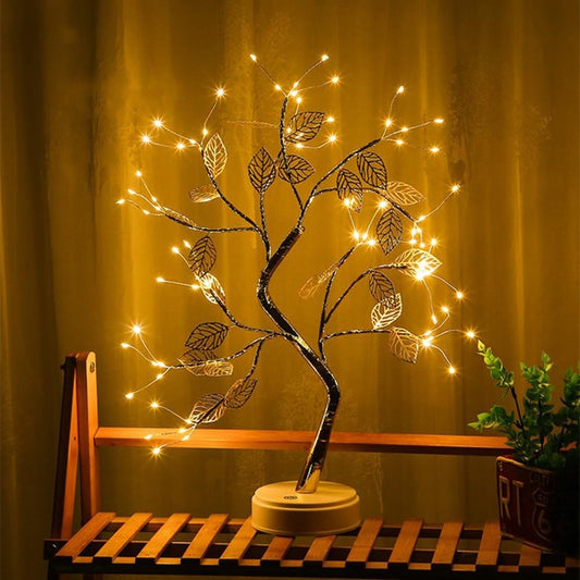 Verthara Golden Branch LED Table Lamp