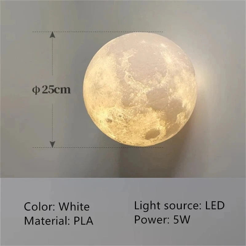 Verthara Half Circle Lunar Flush Mount Ceiling Light Fixture – Stylish LED Ceiling Light for Hallway, Bedroom, and Dining Room