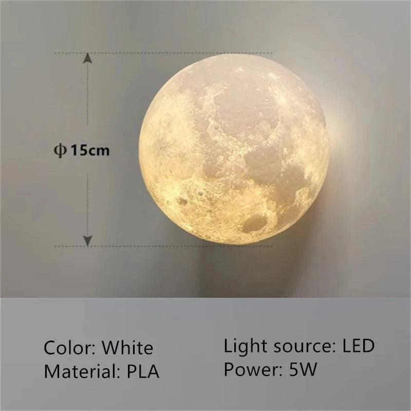 Verthara Half Circle Lunar Flush Mount Ceiling Light Fixture – Stylish LED Ceiling Light for Hallway, Bedroom, and Dining Room