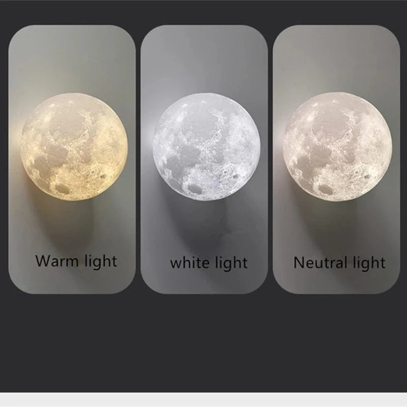 Verthara Half Circle Lunar Flush Mount Ceiling Light Fixture – Stylish LED Ceiling Light for Hallway, Bedroom, and Dining Room