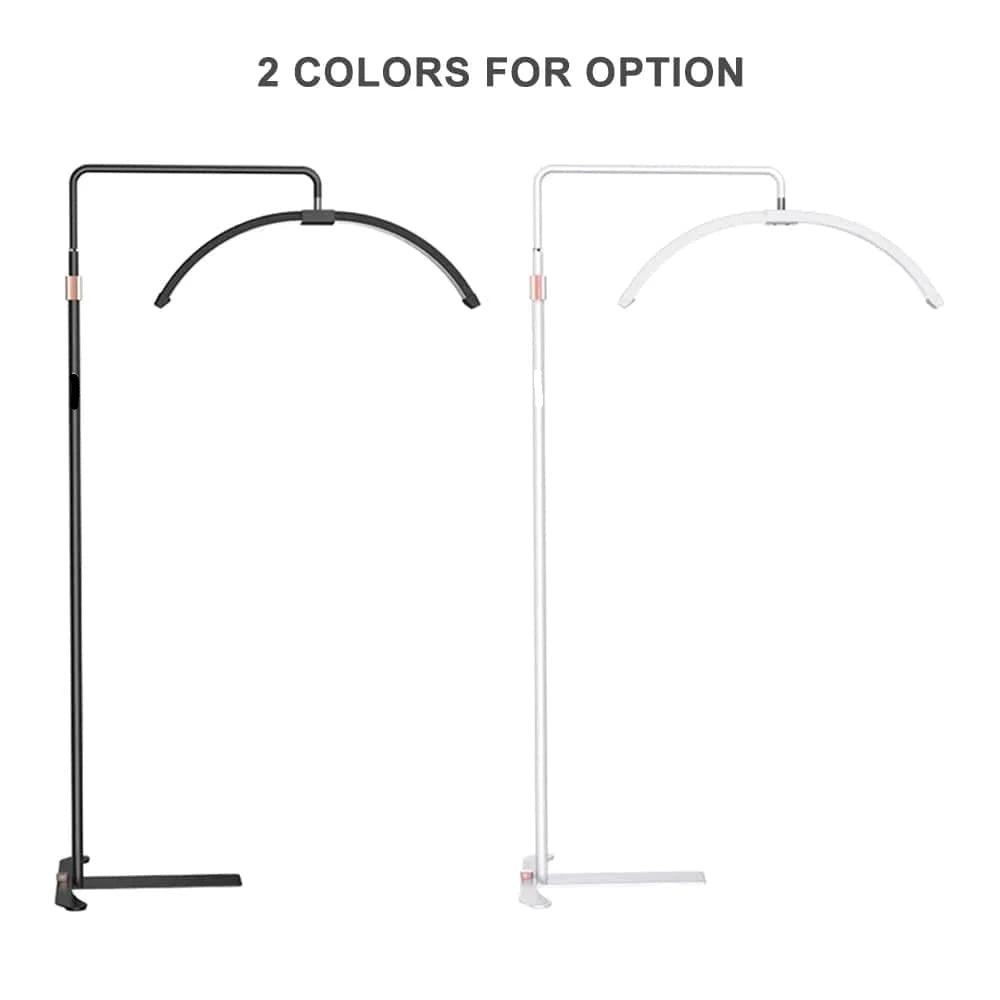 Verthara Half-Moon LED Floor Lamp