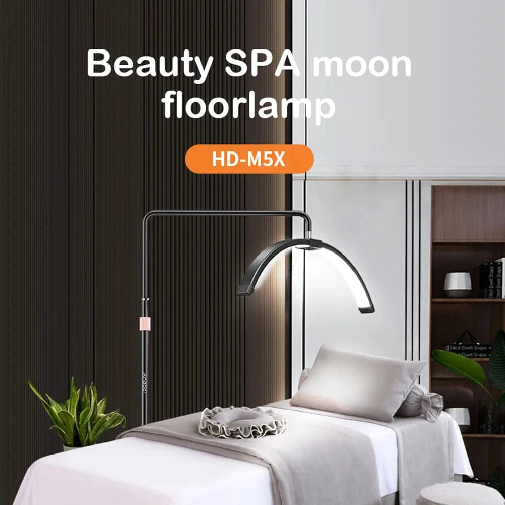 Verthara Half-Moon LED Floor Lamp