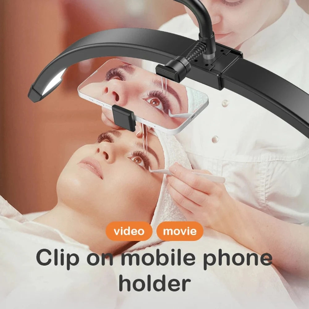 Verthara Half-Moon LED Floor Lamp