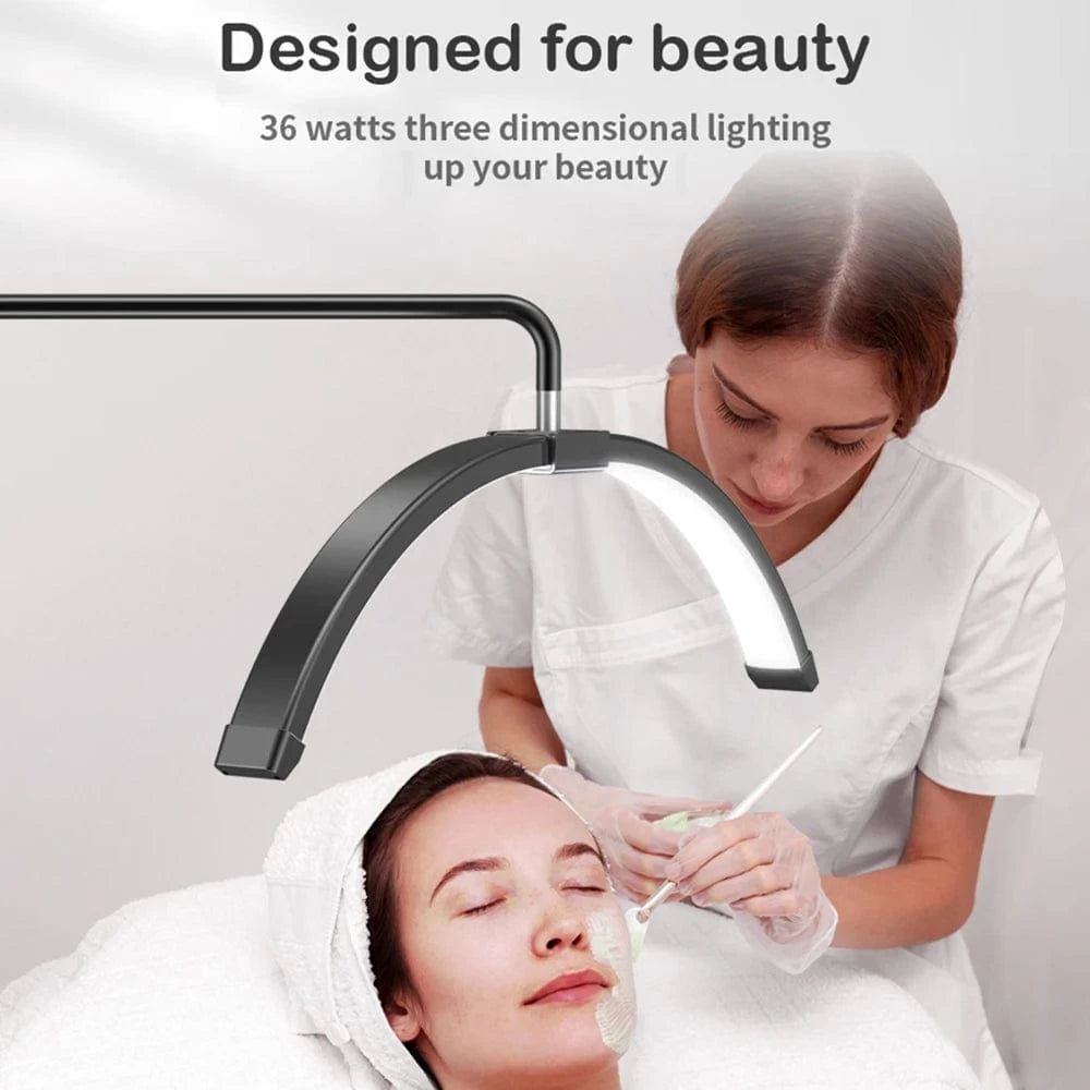 Verthara Half-Moon LED Floor Lamp