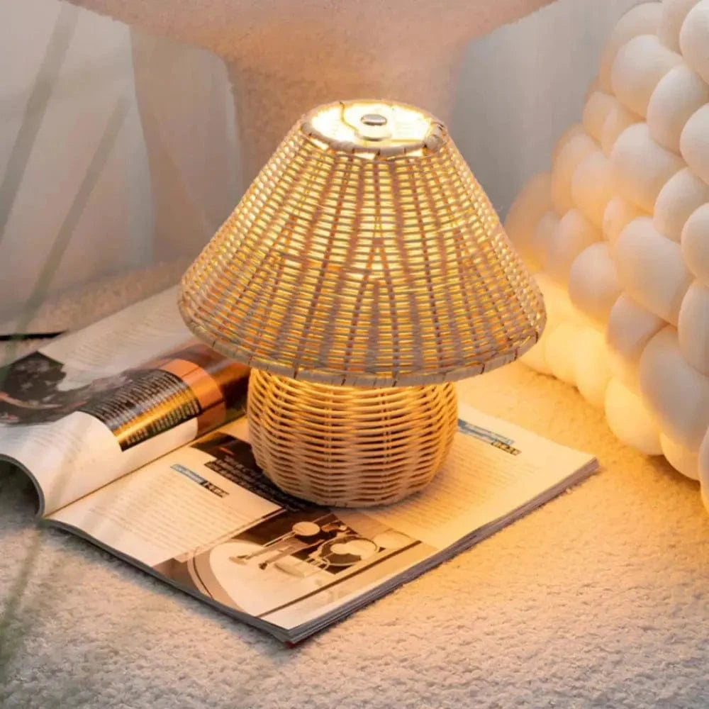 Verthara Handmade Bamboo Table Lamp
