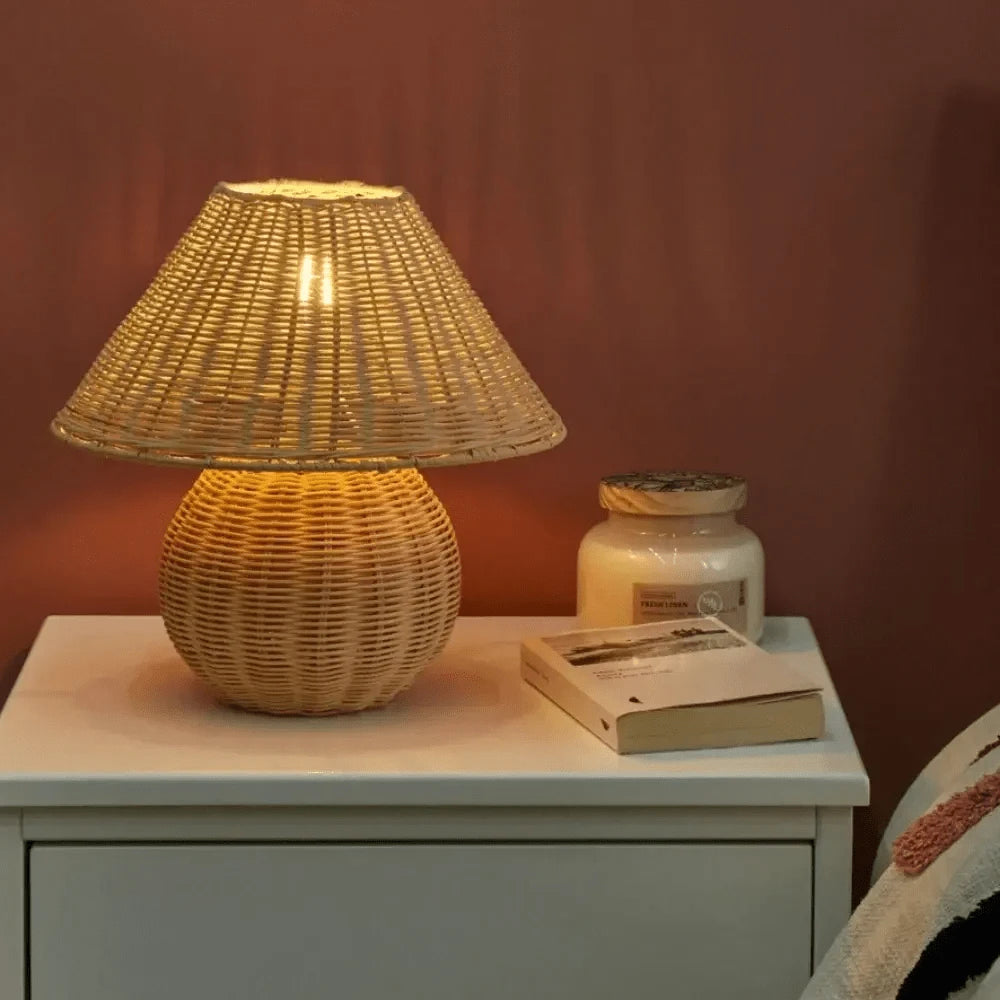 Verthara Handmade Bamboo Table Lamp