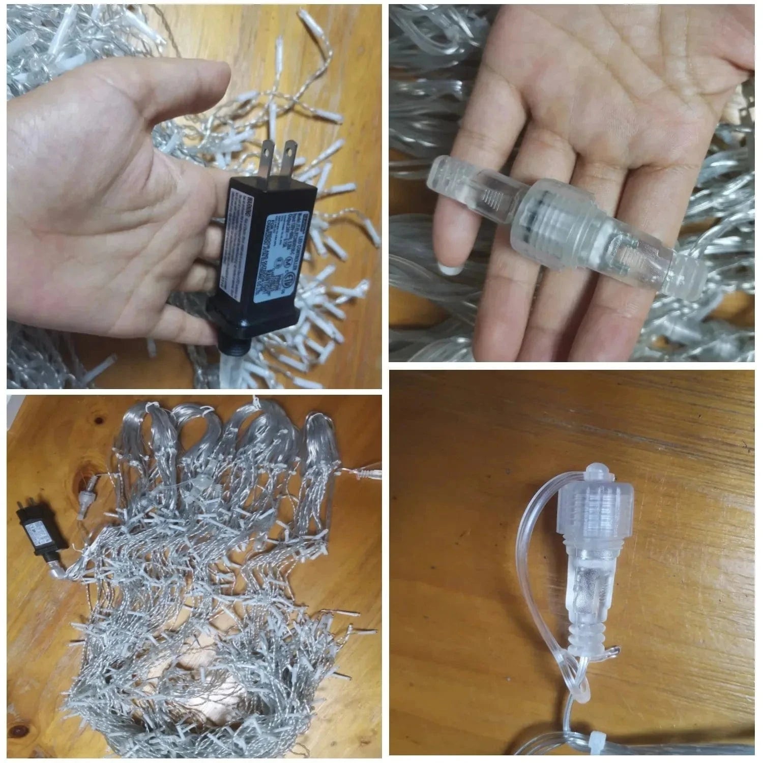 Verthara Icicle String LED Twinkle Effect Lights