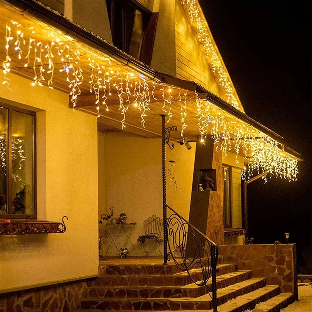 Verthara Icicle String LED Twinkle Effect Lights
