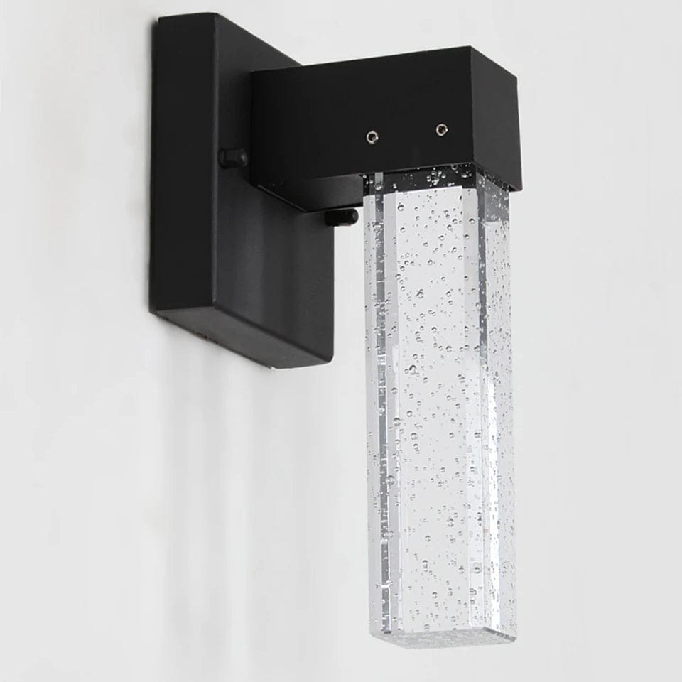 Verthara IP65 Waterproof Modern Outdoor Wall Light – Aluminum Exterior Wall Lantern for Garden and Balcony Cold White