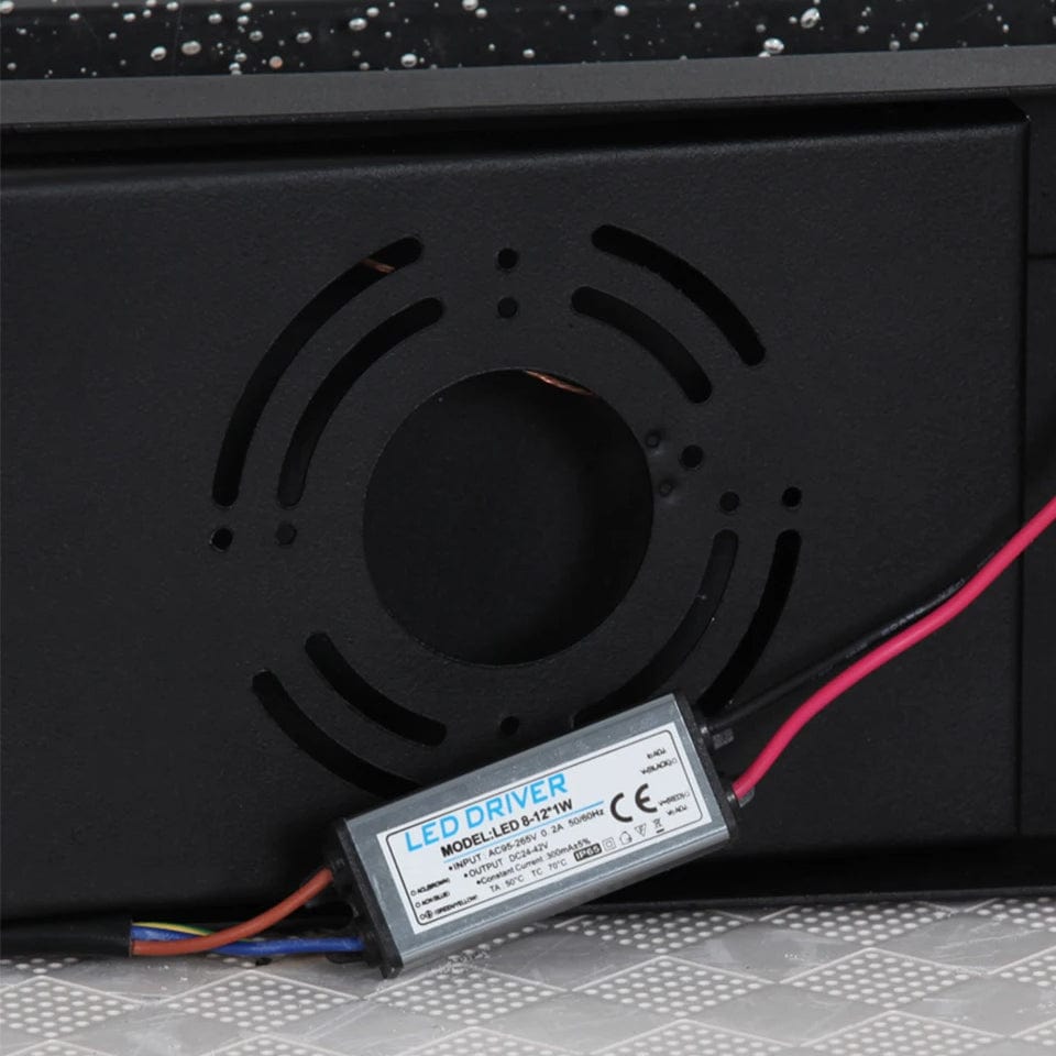 Verthara IP65 Waterproof Modern Outdoor Wall Light – Aluminum Exterior Wall Lantern for Garden and Balcony