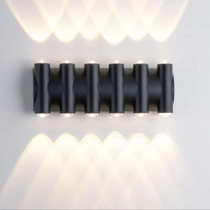 Verthara IP68 Waterproof LED Outdoor Wall Lantern – Durable Aluminum Exterior Wall Light for Garden and Porch, Versatile Size Options