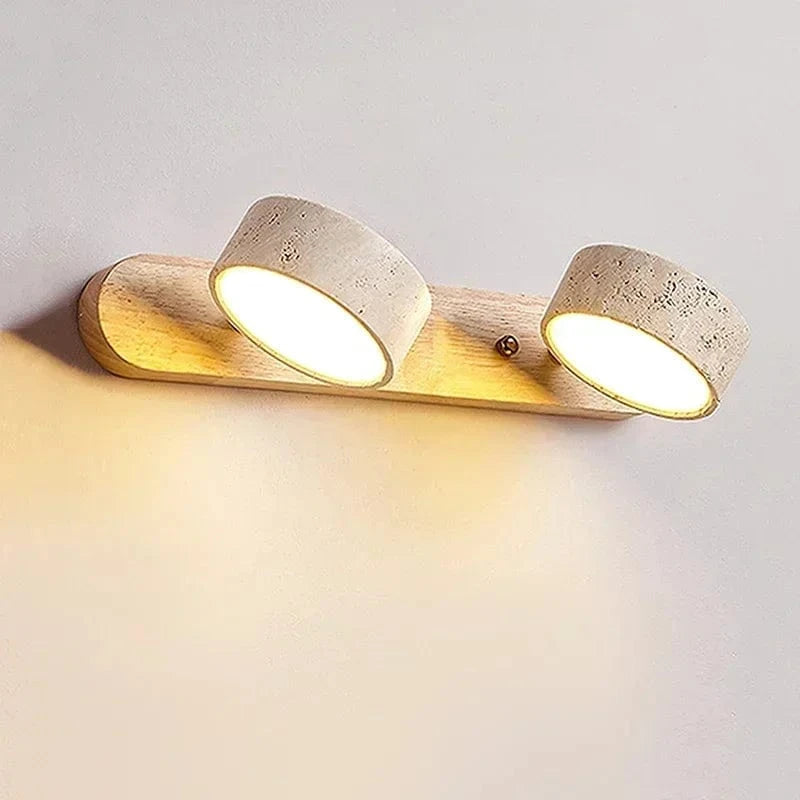 Verthara Japanese Wabi Sabi LED Wall Light