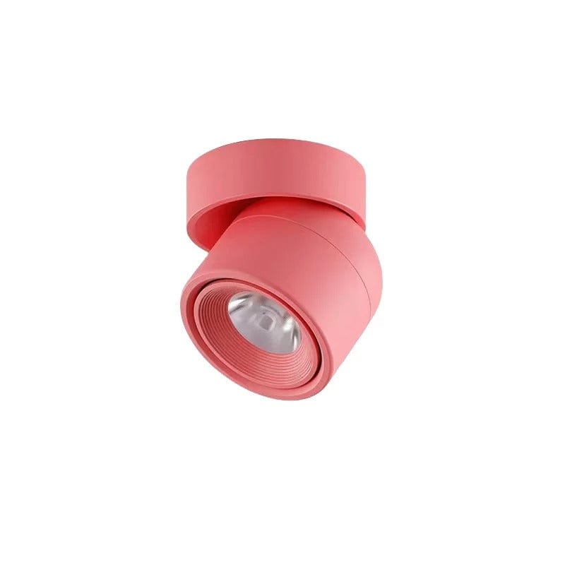 Verthara LED Ceiling Spotlights Macaron Pink / 20W / Cold White 6000K