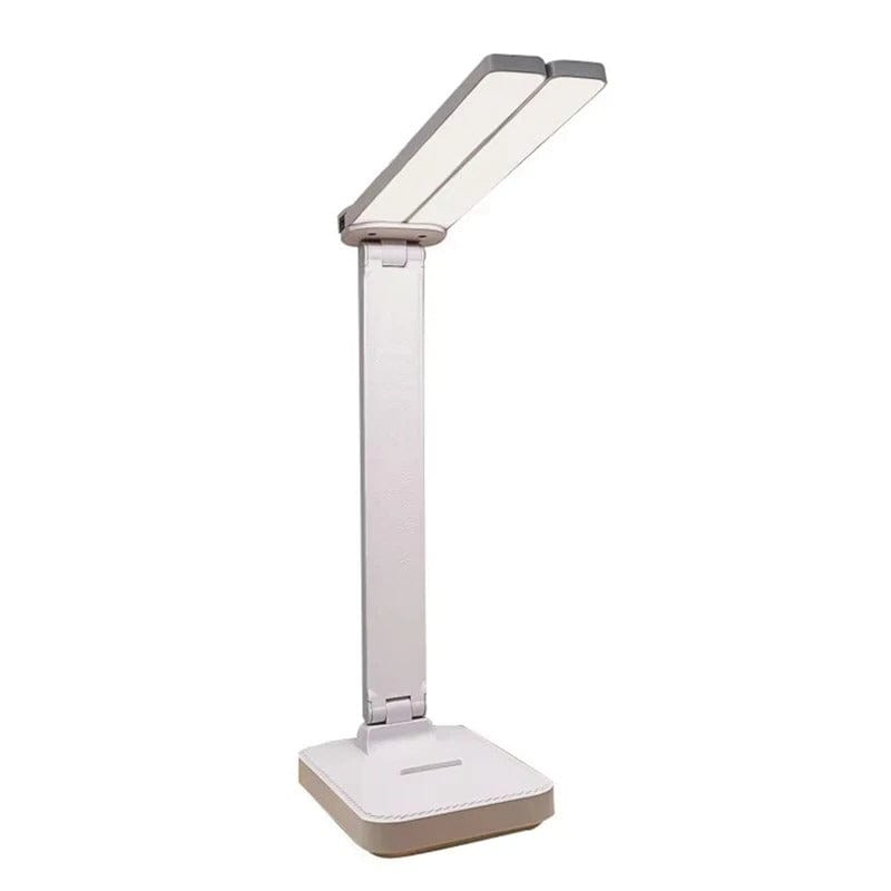 Verthara LED Desk Lamp - Cordless - USB Rechargeable - Dimmable - Foldable Design - Eye Protection - Available in Multiple Colours White Rechargeable