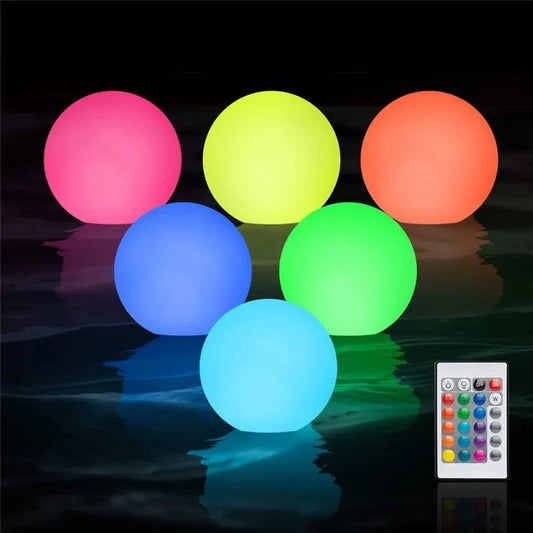 Verthara LED Floating Pool Light with Remote Control – 16 Colors, Waterproof Pool Lamp for Outdoor Events and Swimming Pool Decor