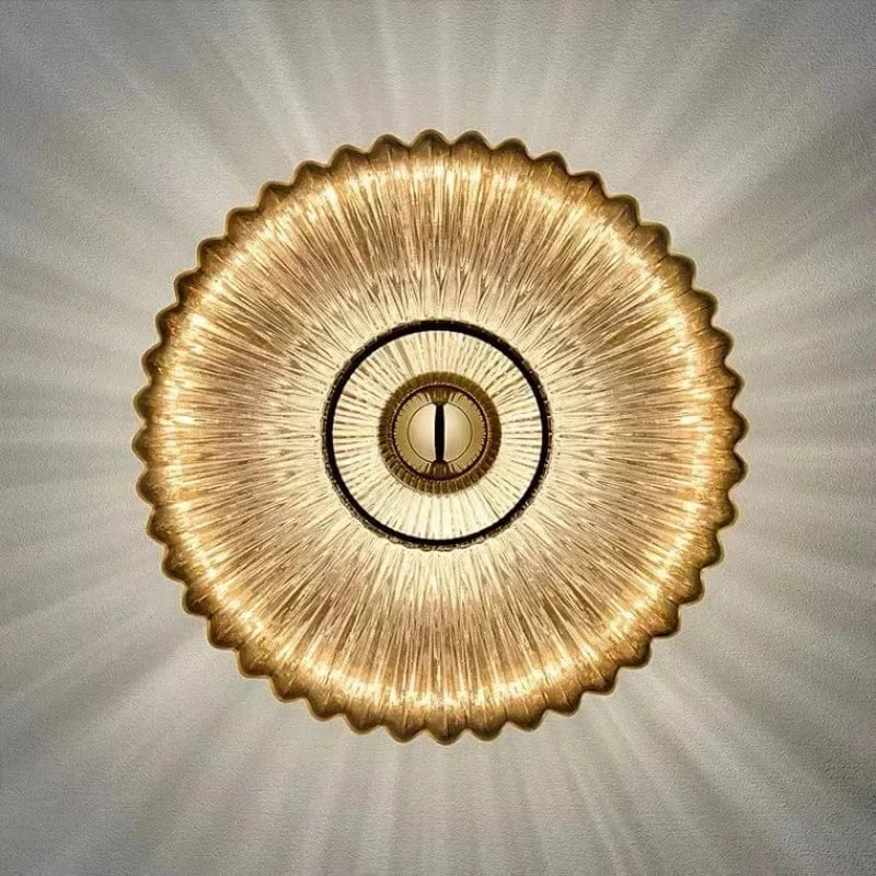 Verthara LED Glass Wall Sconce