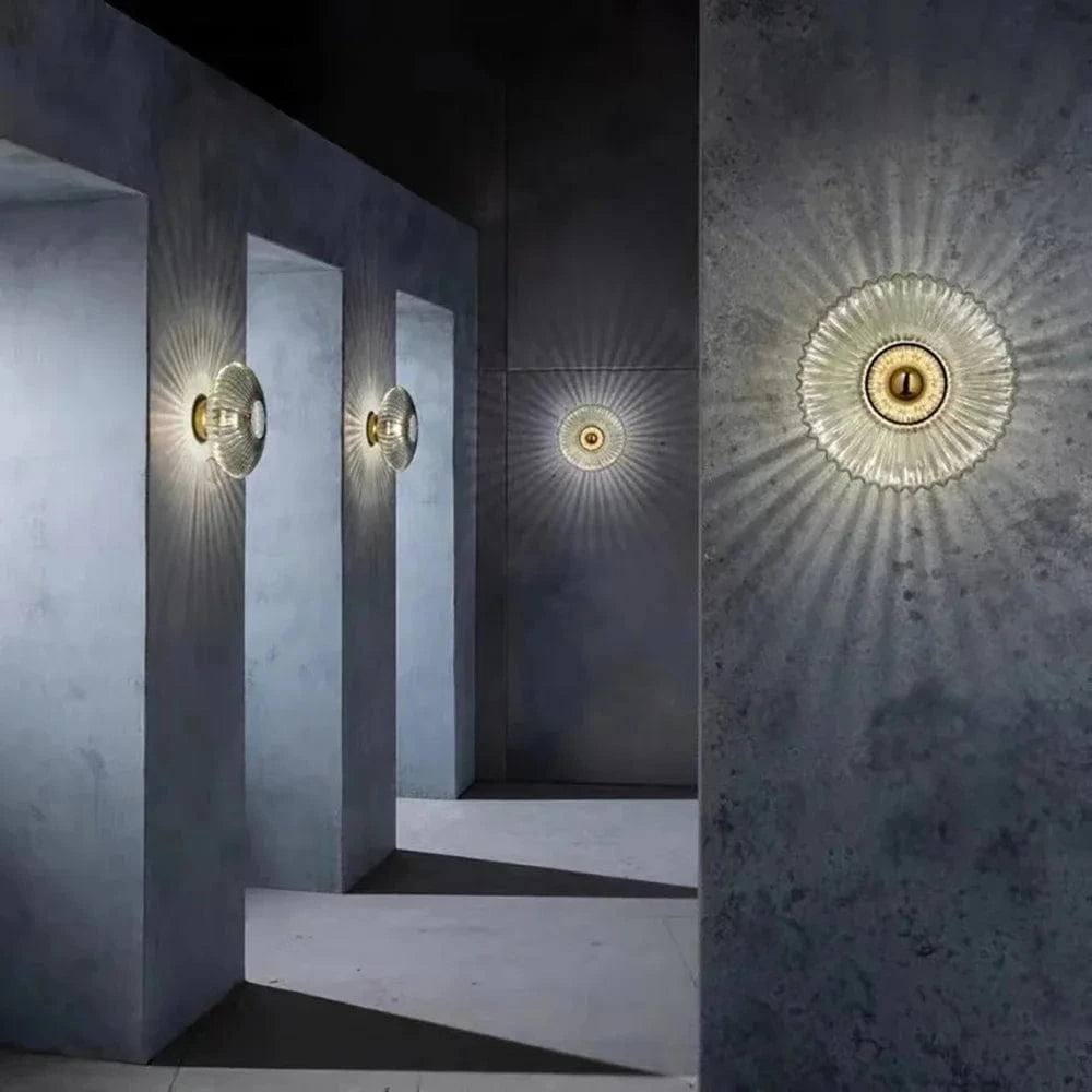 Verthara LED Glass Wall Sconce