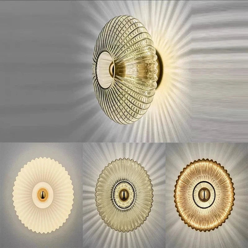 Verthara LED Glass Wall Sconce