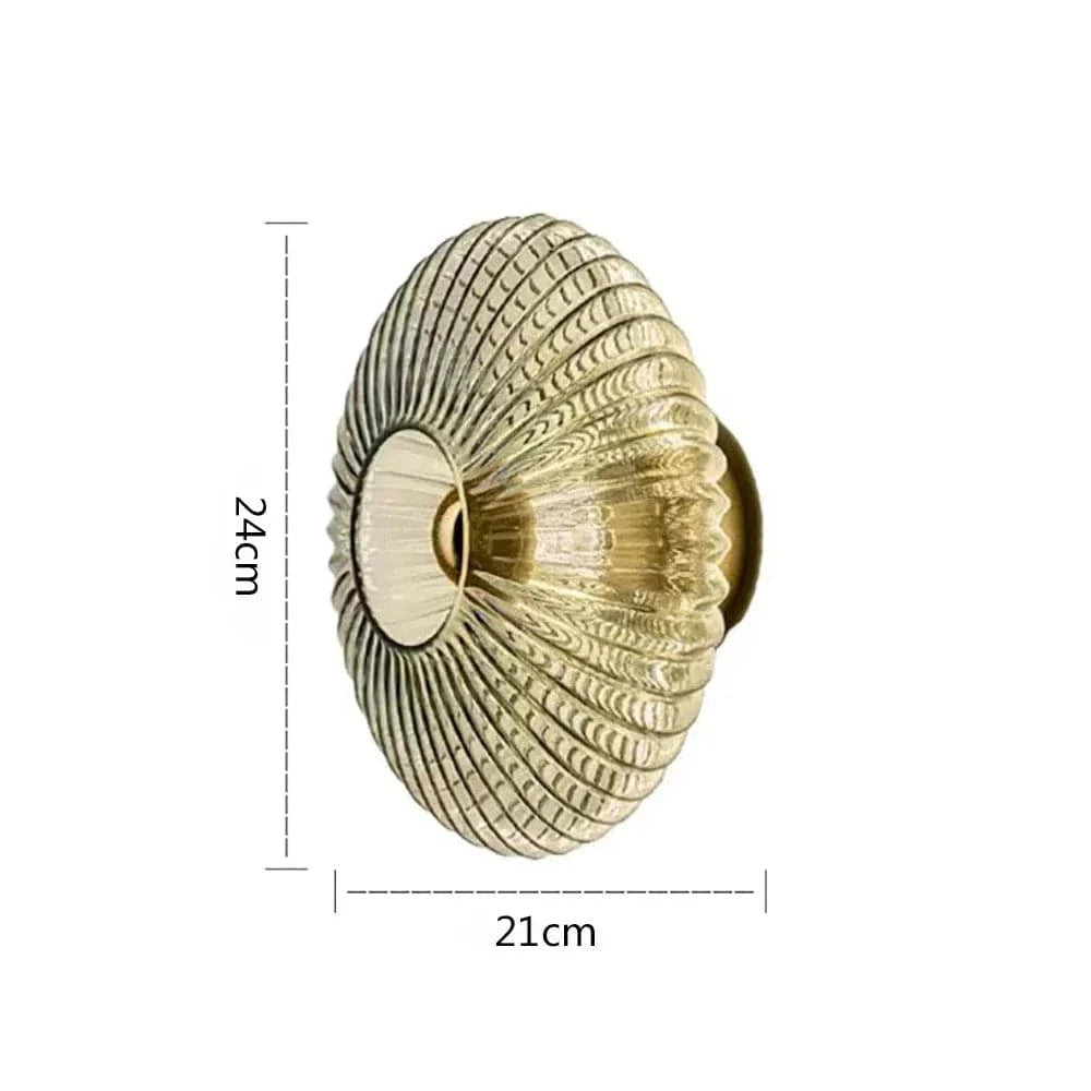 Verthara LED Glass Wall Sconce