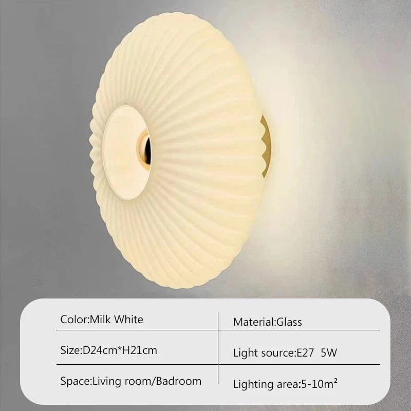 Verthara LED Glass Wall Sconce
