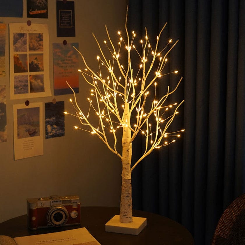 Verthara LED Lighted Birch Tree Table Lamp