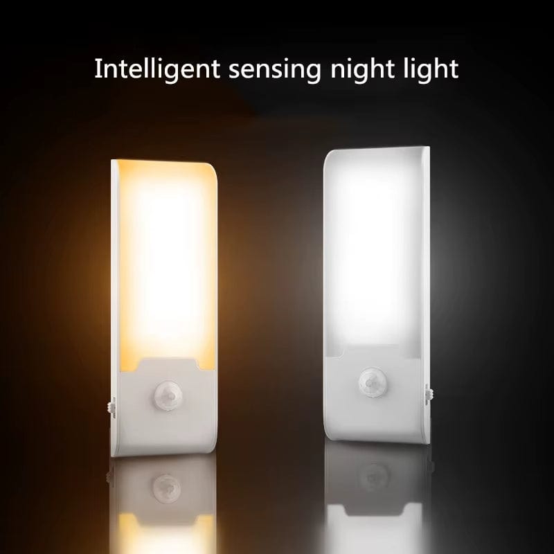 Verthara LED Motion Sensor Night Light - Rechargeable USB Type-C - Cool & Warm White