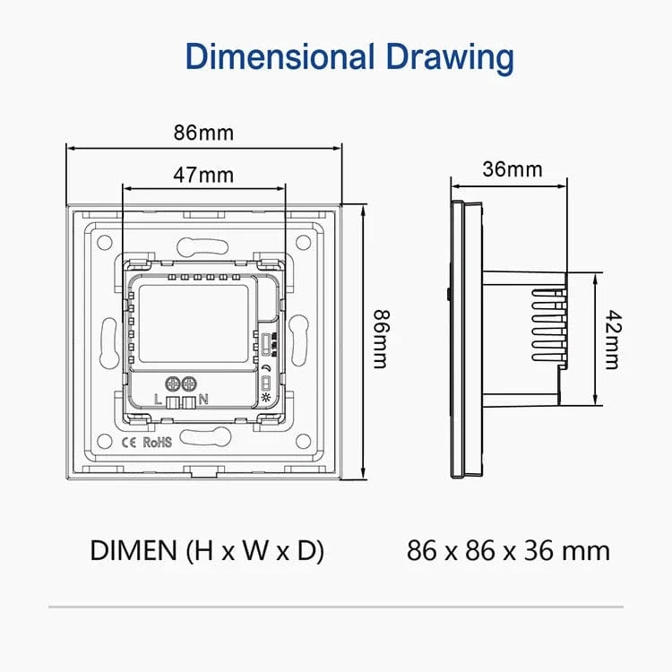 Verthara LED Motion Sensor Stair Light – Recessed Indoor Lighting for Stairwell and Corridor, Energy Efficient PIR Sensor