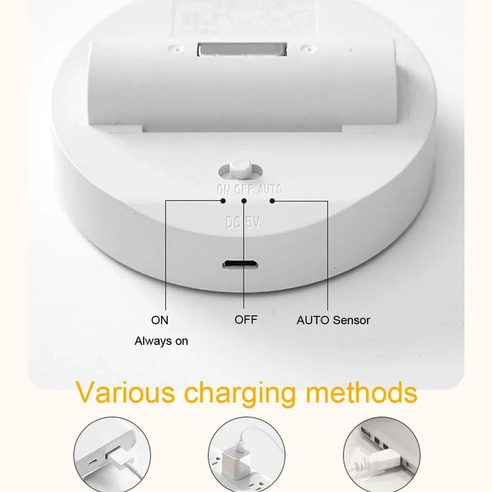 Verthara LED Night Lamp - Rechargeable Motion Sensor