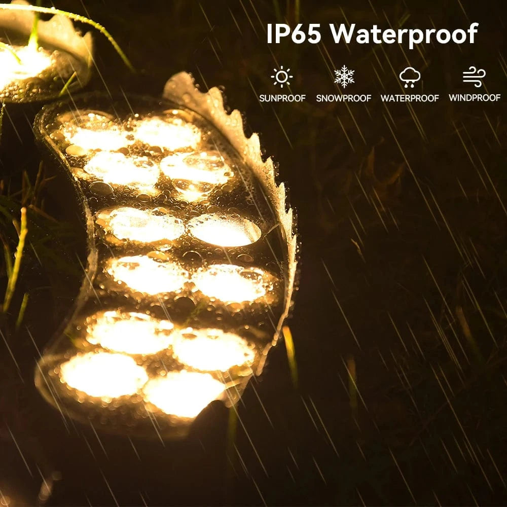 Verthara LED Outdoor Spotlight With Spike Mount – IP65 Rated - RGB - Aluminium - Garden Landscape Lighting - 12W - Durable and Weatherproof