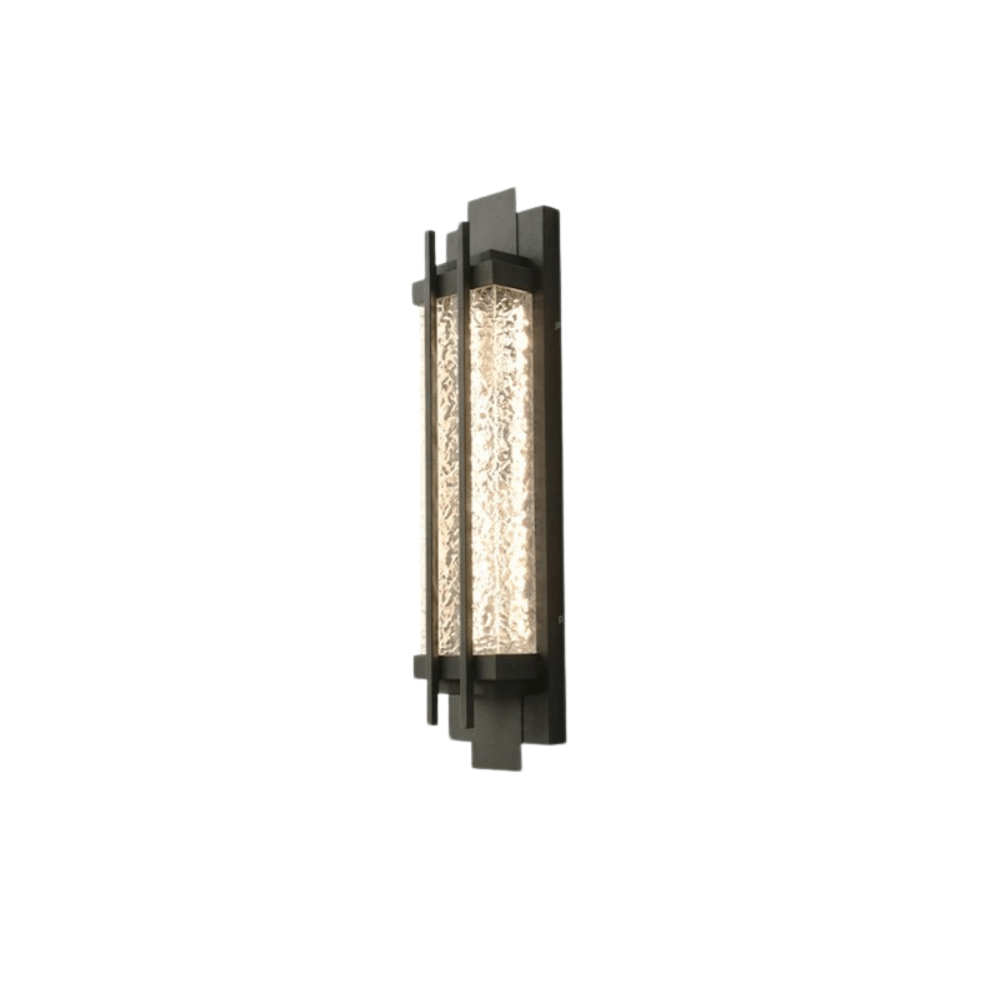 Verthara LED Outdoor Wall Light - Stainless Steel - IP65 Waterproof - Energy Efficient - Adjustable Colour Temperature - Modern Design H55cm Warm white