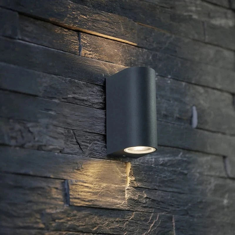 Verthara LED Outdoor Wall Light - Waterproof Design - IP65 Rated - Durable ABS Material - Modern Cylinder Shape - 6W Power - Indoor/Outdoor Use
