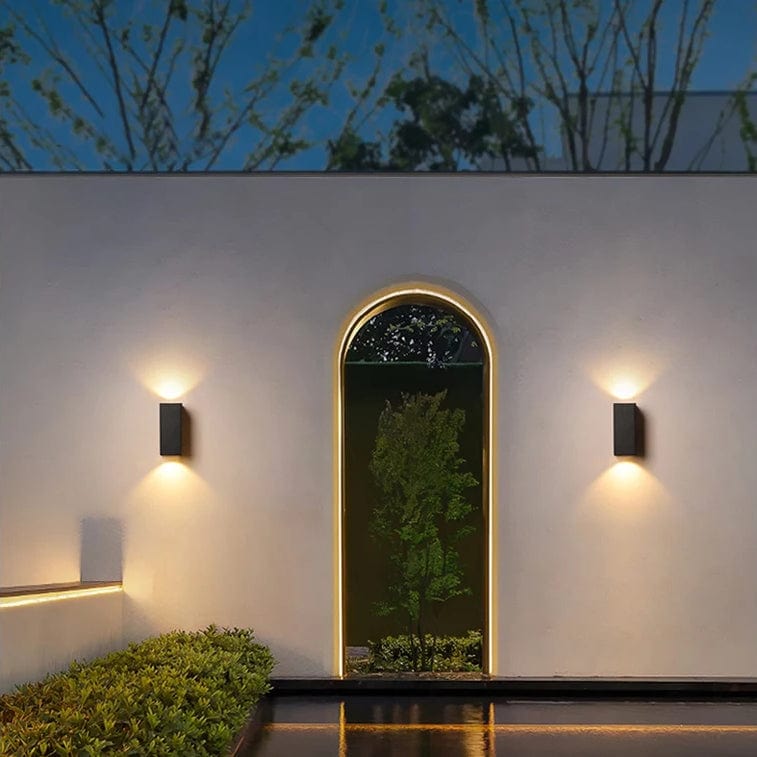 Verthara LED Outdoor Wall Light - Waterproof Design - IP65 Rated - Durable ABS Material - Modern Cylinder Shape - 6W Power - Indoor/Outdoor Use