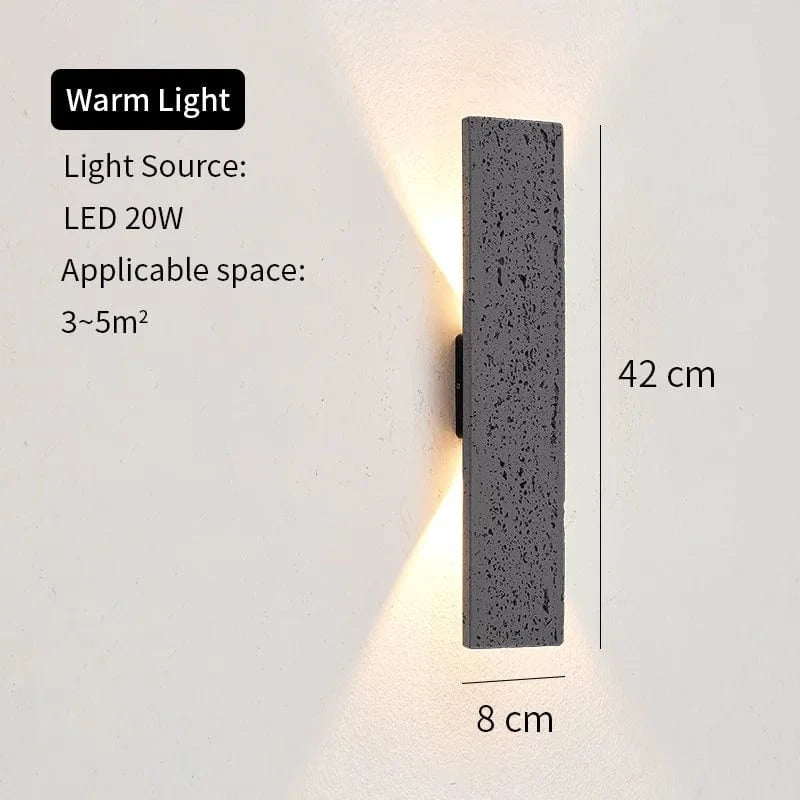 Verthara LED Outdoor Wall Lights – Waterproof Aluminum Wall Lantern for Patio, Porch, and Garage