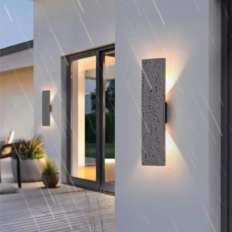 Verthara LED Outdoor Wall Lights – Waterproof Aluminum Wall Lantern for Patio, Porch, and Garage 32CM / outdoor