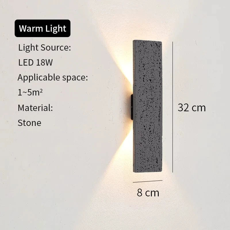 Verthara LED Outdoor Wall Lights – Waterproof Aluminum Wall Lantern for Patio, Porch, and Garage
