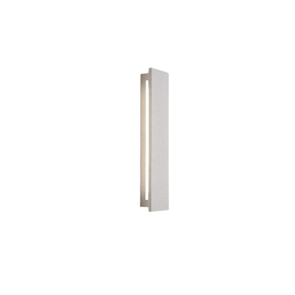 Verthara LED Outdoor Wall Sconce - Wall-Mounted - Waterproof - Adjustable Colour Temperature - Cement and Acrylic - Ideal for Garden and Porch Lighting warm white / white