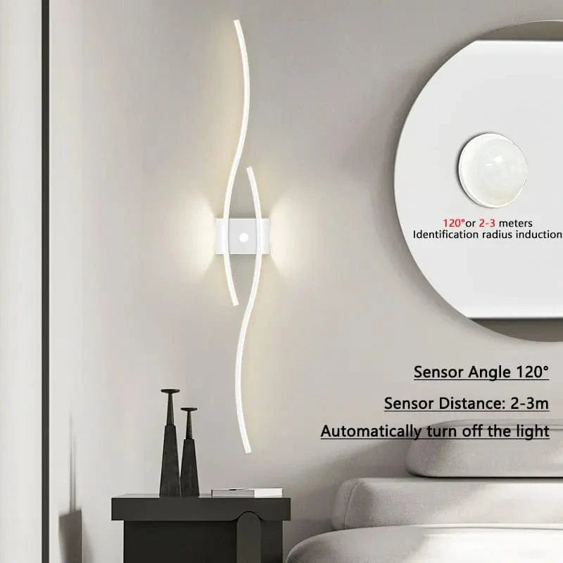 Verthara LED Wall Light PIR Motion Sensor