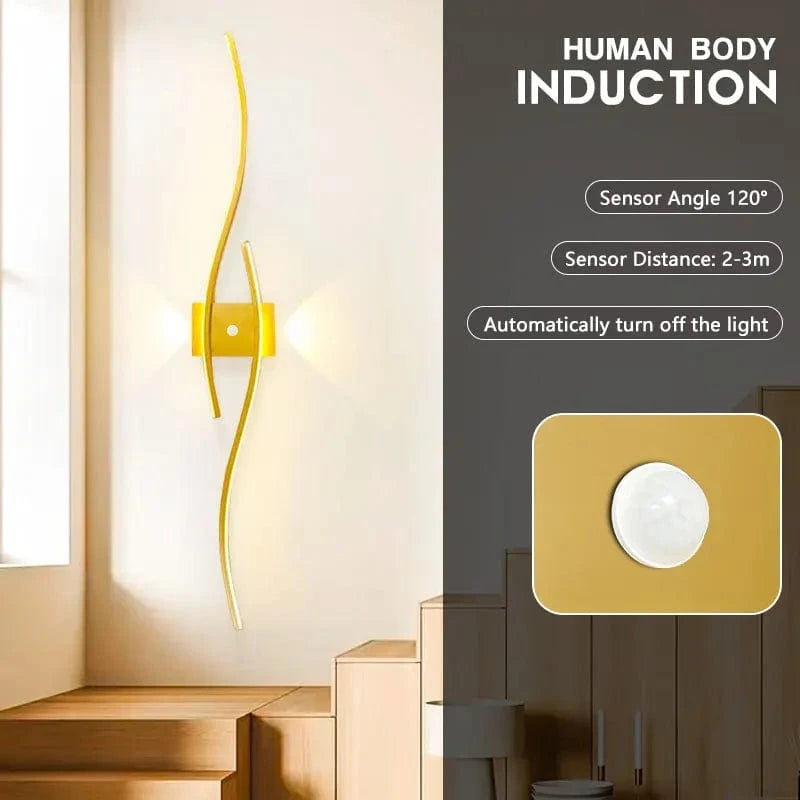 Verthara LED Wall Light PIR Motion Sensor
