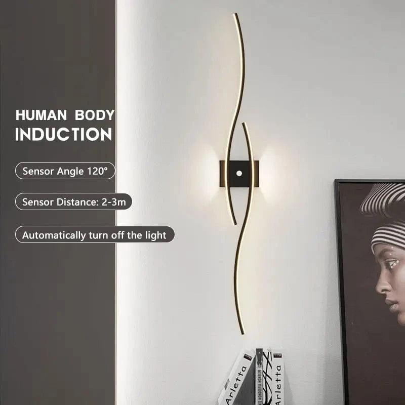 Verthara LED Wall Light PIR Motion Sensor