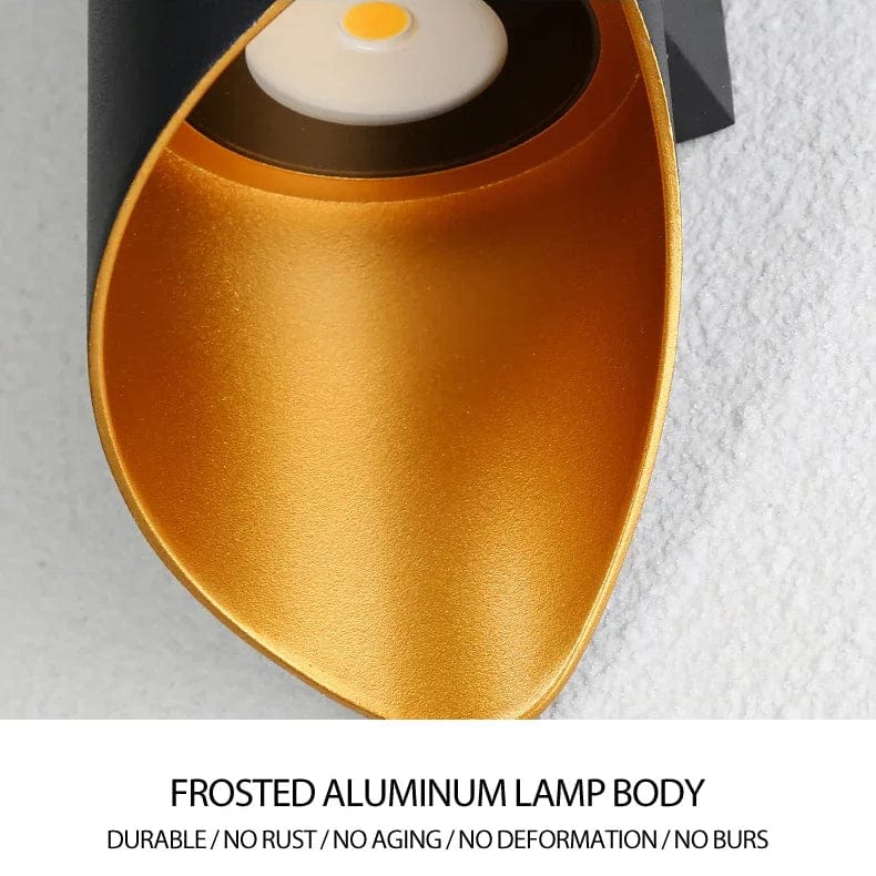 Verthara LED Wall Light - Wall-Mounted - IP65 Waterproof - Creative Up and Down Lighting - Modern Design - Suitable for Indoor/Outdoor Use