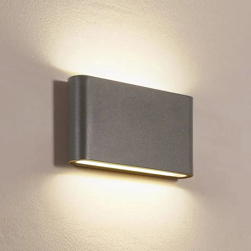 Verthara LED Wall Light With Up/Down Mount – Waterproof - Adjustable Colour Temperature - Aluminium - Modern Design - Indoor/Outdoor Use