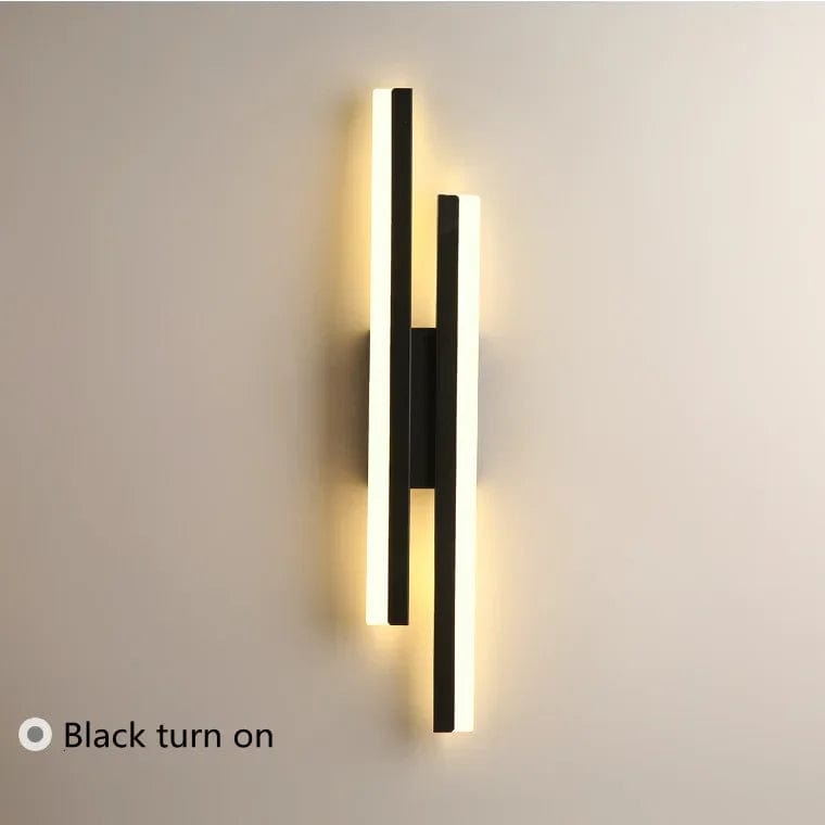 Verthara LED Wall Sconce With Acrylic Lampshade – Indoor Wall Light - Modern Copper Design - Adjustable Colour Temperature - Gold/Black Finish